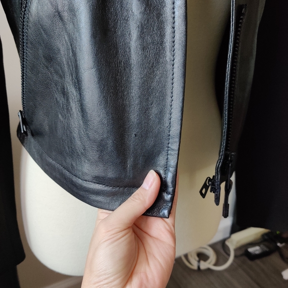 New Rudsak 2 in 1 leather pea coat - Picture 11 of 11